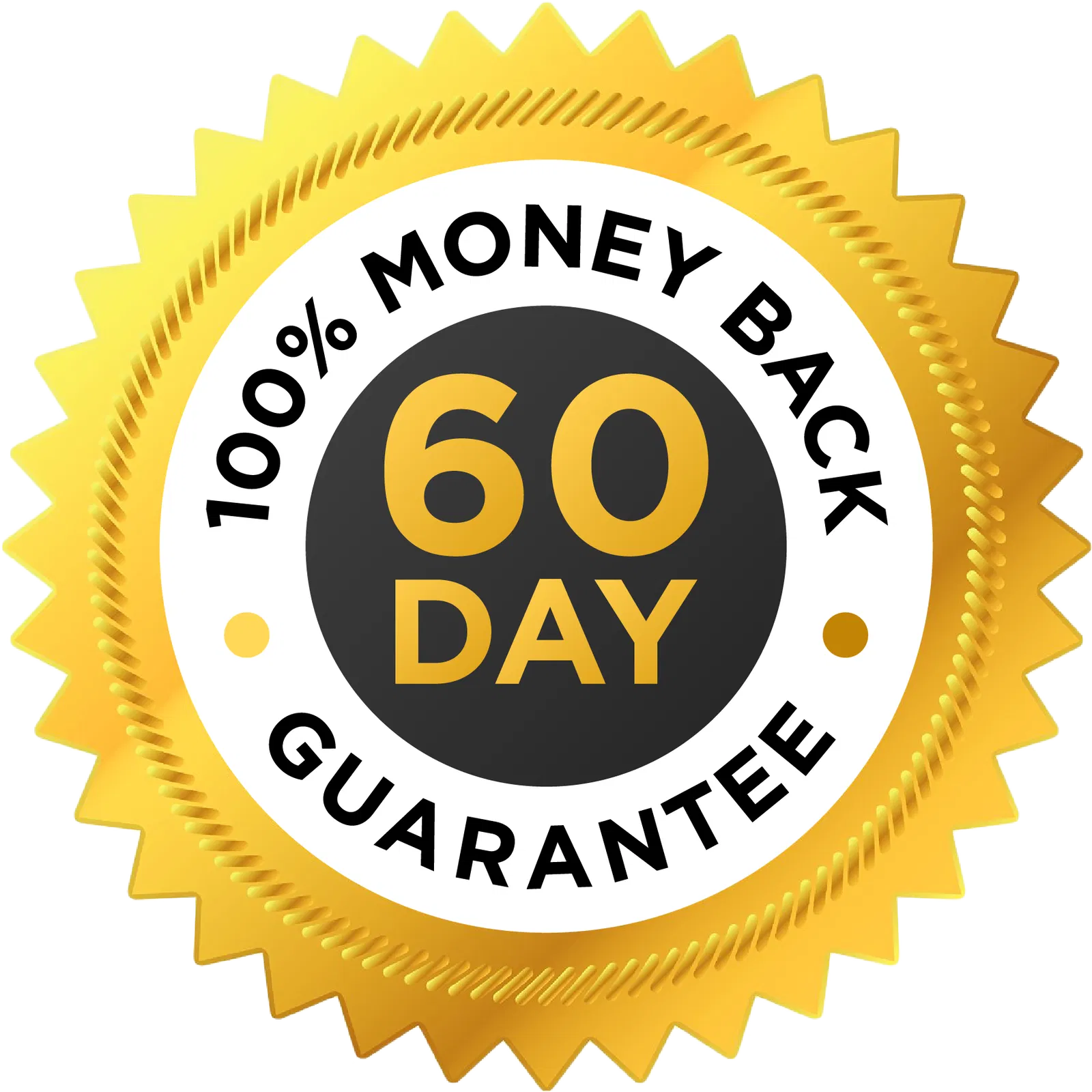 24Burn 60-Days Money-Back Guarantee